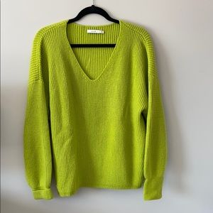 LUSH neon sweater